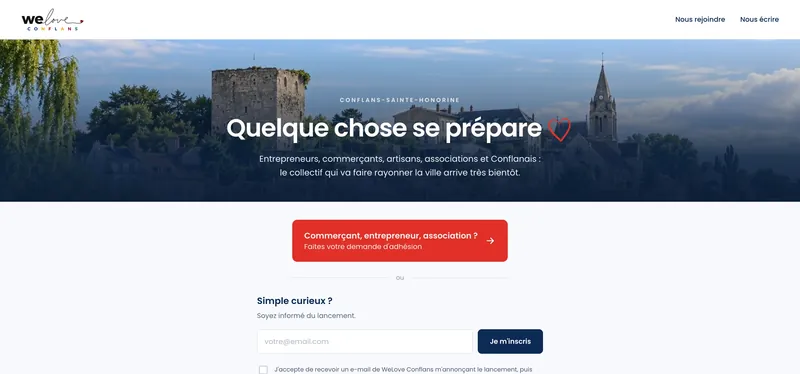 Site WeLove Conflans (weloveconflans.fr)